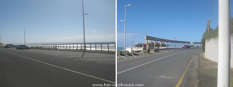 Parking area at the Port Shepstone Beach