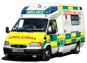 Picutre of an ambulance