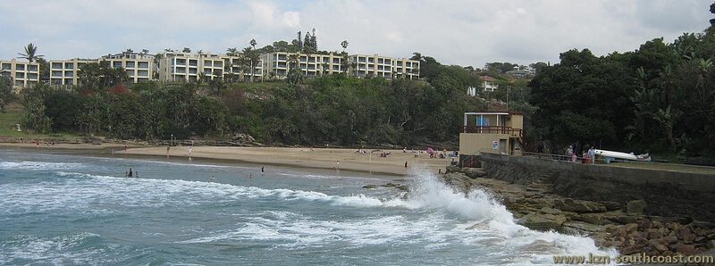Uvongo Beach also known as the Lucien Beach