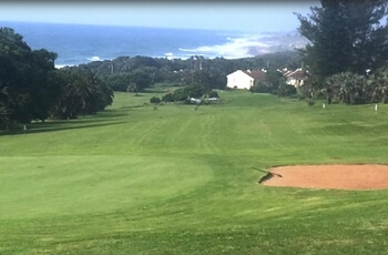 Scottburgh Golf course on the KwaZulu Natal South Coast
