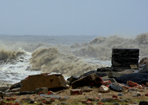 uMzimkhulu River Flooding at mouth