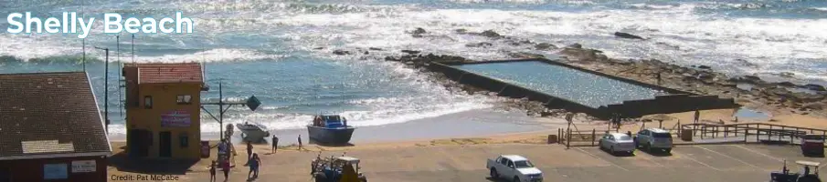 Shelly Beach boat ramp, skiboats, beach, sea, tidal pool